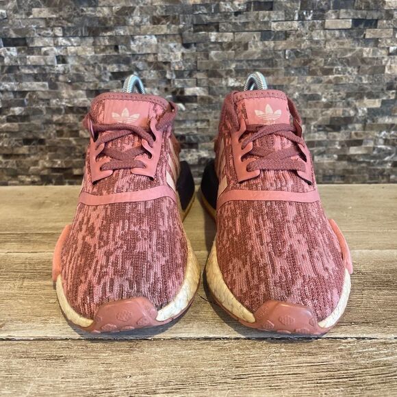 Adidas NMD R1 Womens Raw Pink Trace Pink Legend Ink LIMITED BY9648 Size 5.5 - Picture 2 of 7
